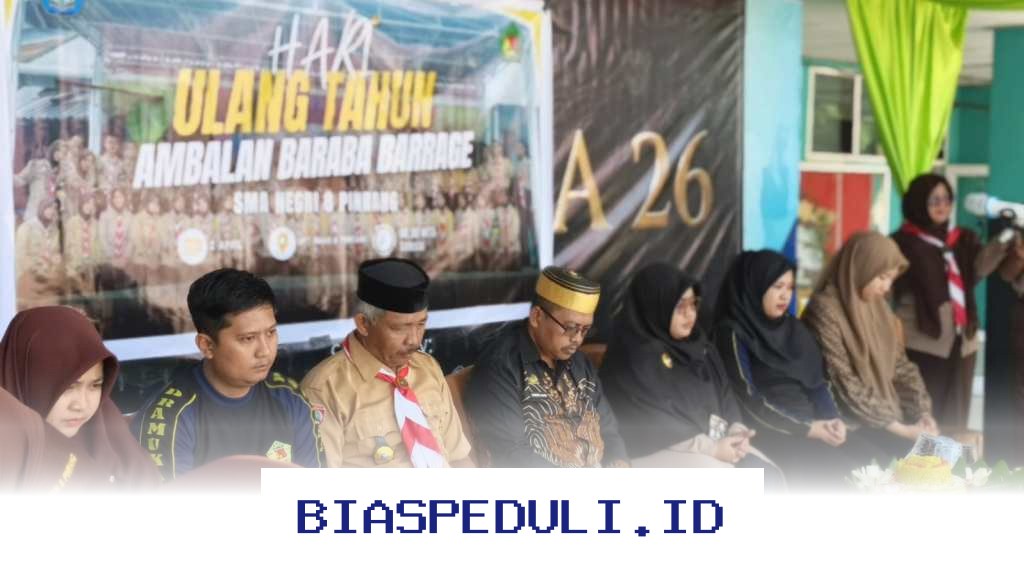 Menginspirasi Generasi Muda! Ambalan Baraba Barrage SMAN 8 Pinrang Rayakan 25 Tahun Dedikasi dalam Membentuk Karakter Bangsa