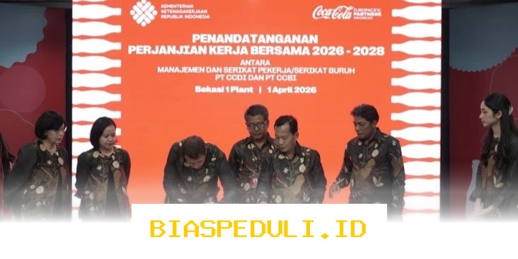 PKB CCEP Indonesia 2026-2028 Wujudkan Keadilan Industri yang Berkelanjutan!