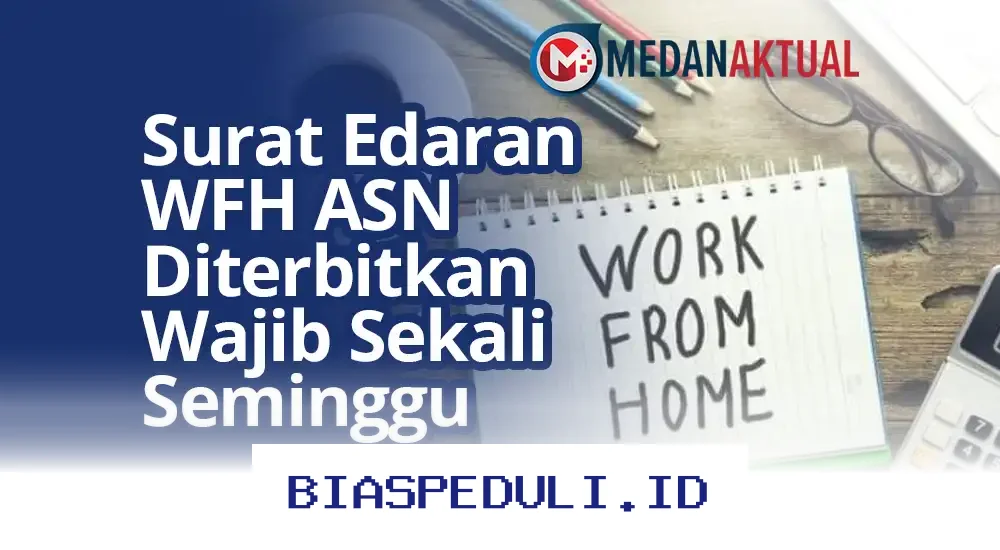 Surat Edaran WFH untuk ASN Resmi Diterbitkan, Begini Aturannya!